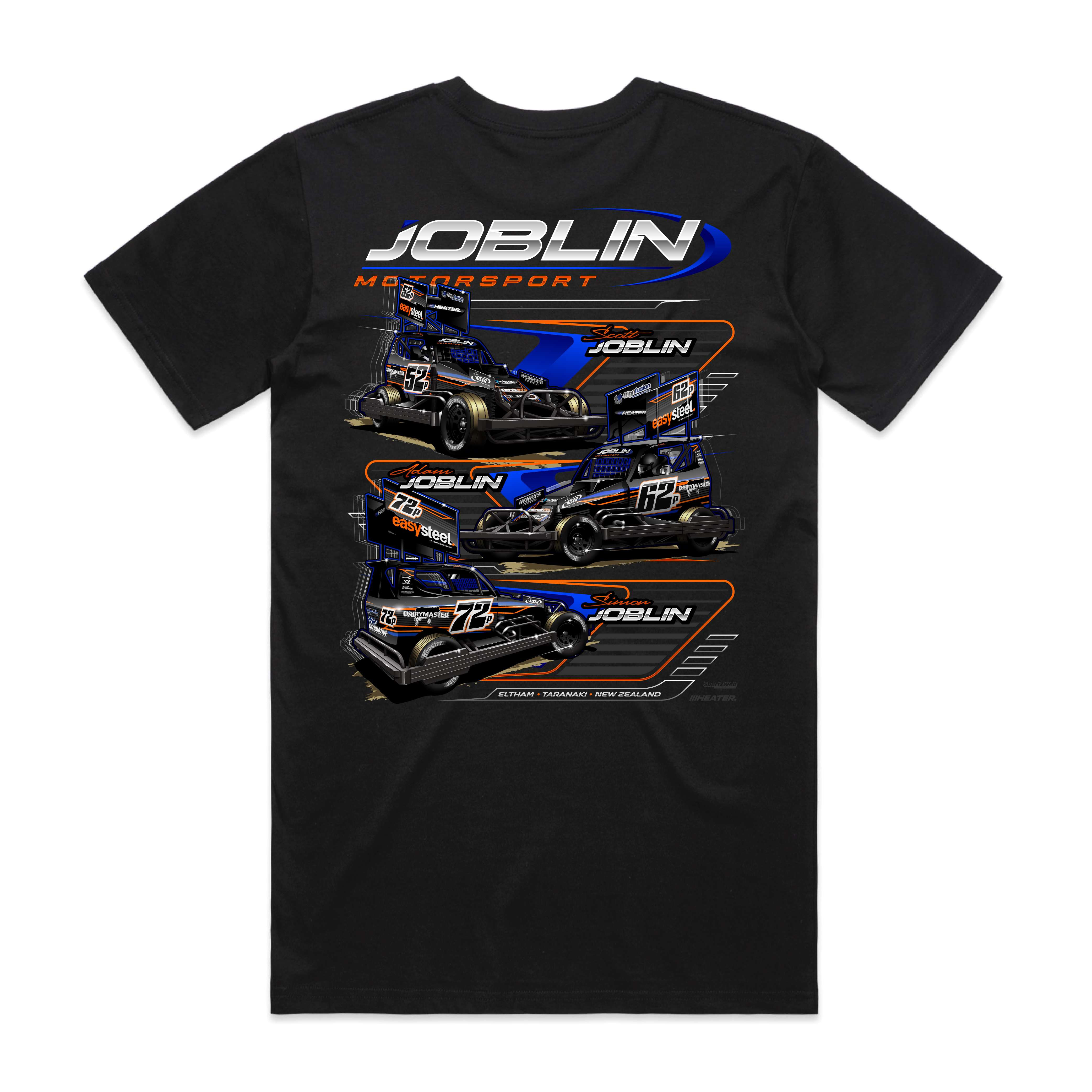 Joblin Motorsport T-Shirt Black