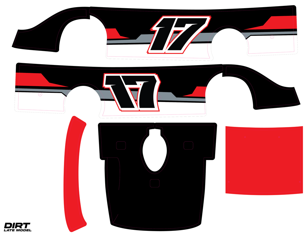 Losi 22s Dirt Late Model Design 1
