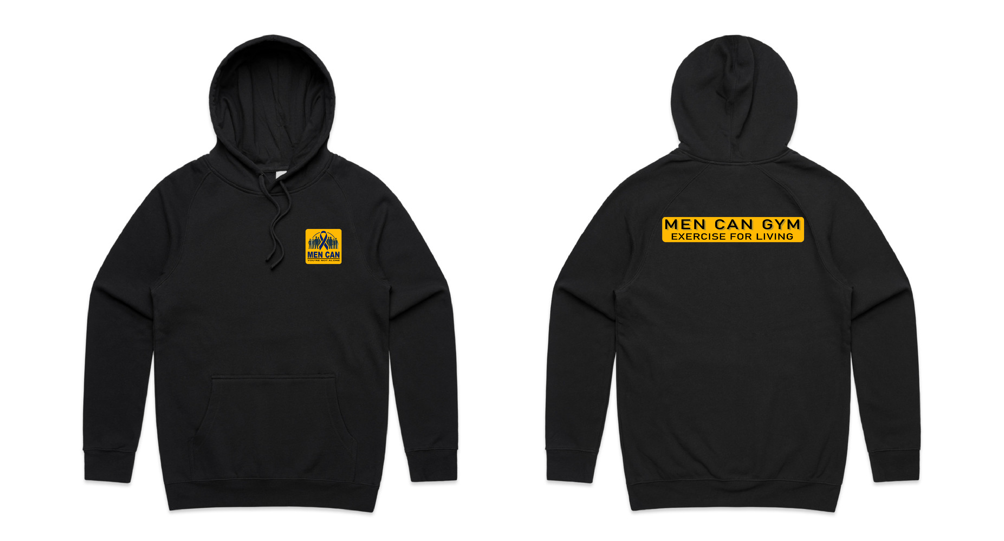 Men Can Gym Hoodie