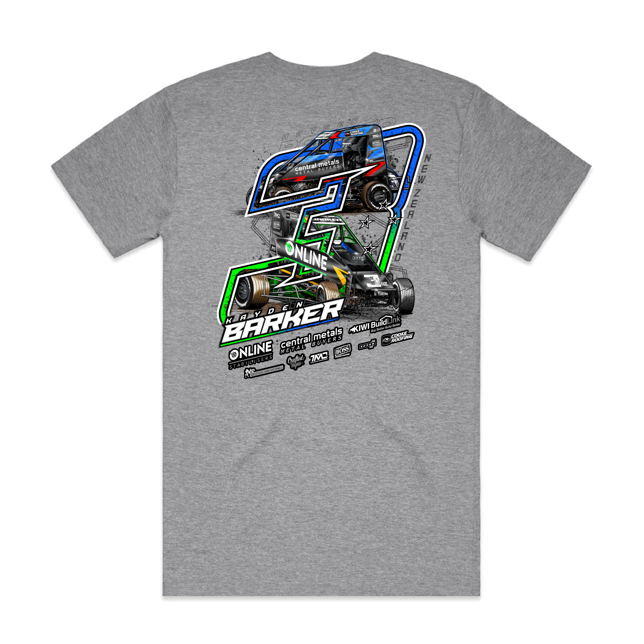 Kayden Barker Motorsport 2026 T-Shirt